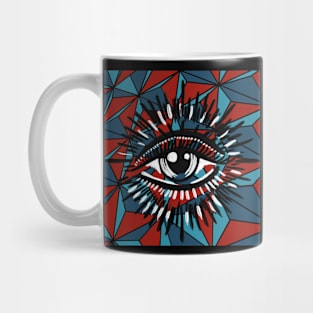 Bold Tribal Eye Mug